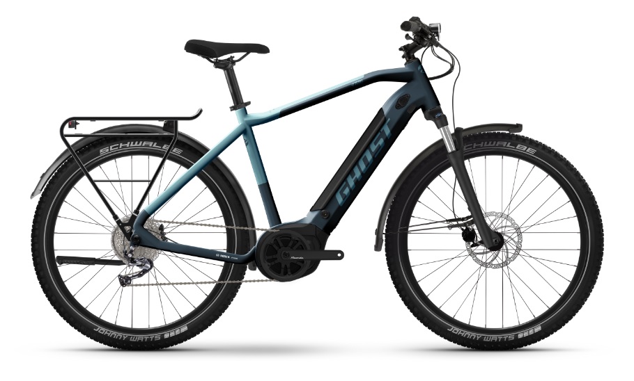 GHOST E-Teru Essential 27,5 EQ B500 Grey/Blue Varianta: M