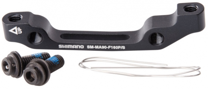 adapter kotoučové brzdy Shimano přední 160mm standard ultimate original baleni