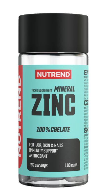 tablety Nutrend Mineral Zinc 100% Chelate 100 kapslí