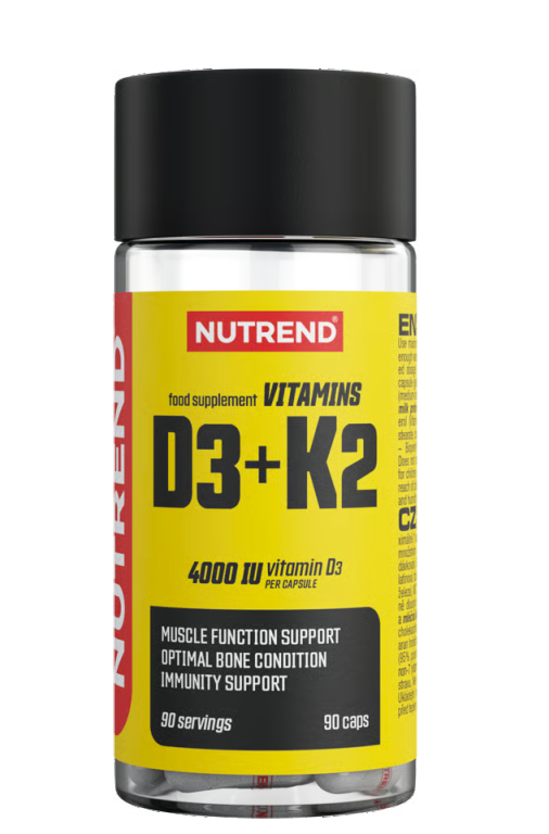 tablety Nutrend Vitamins D3+K2 90 kapslí