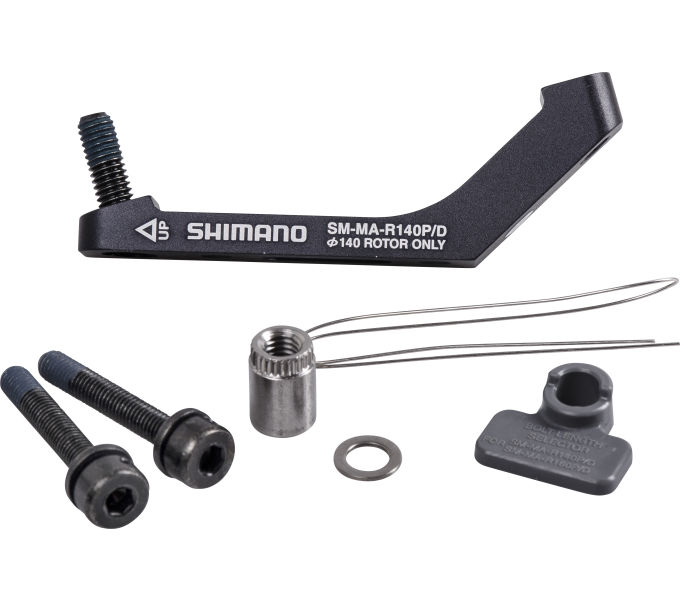 adaptér kotoučové brzdy Shimano zadní 140mm ploché upevnění original balení