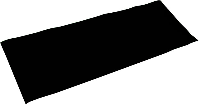 Acra karimatka fitness 173x61x0,4cm černá