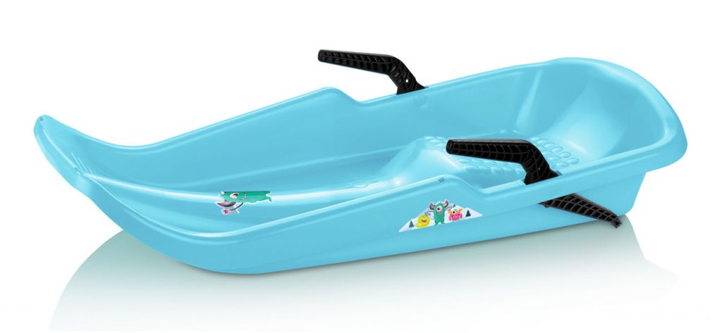 kluzák plastový Plastkon Twister světle modrý