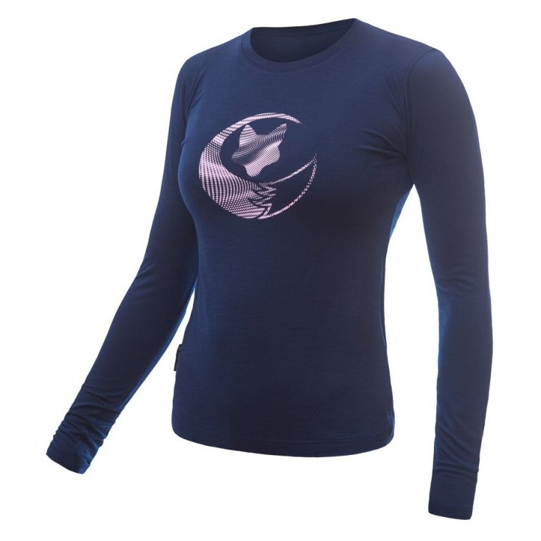 triko dlouhé dámské SENSOR MERINO ACTIVE PT FOX tmavě modré Velikost.: XL