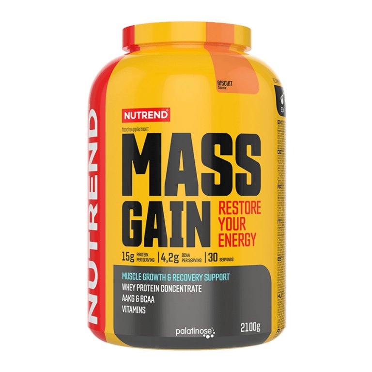 nápoj Nutrend Mass Gain 2100g biscuit