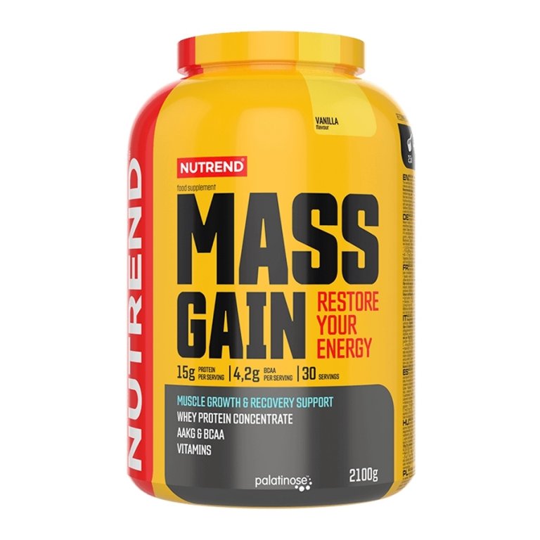 nápoj Nutrend Mass Gain 2100g vanilka