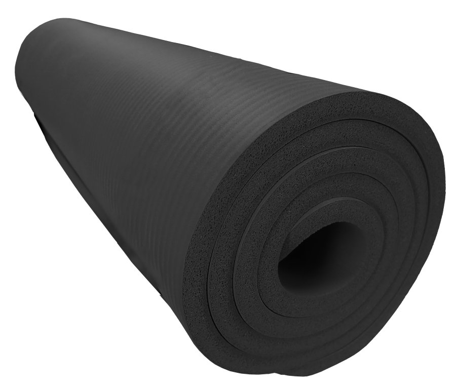 Acra karimatka fitness 183x60x1,2cm černá