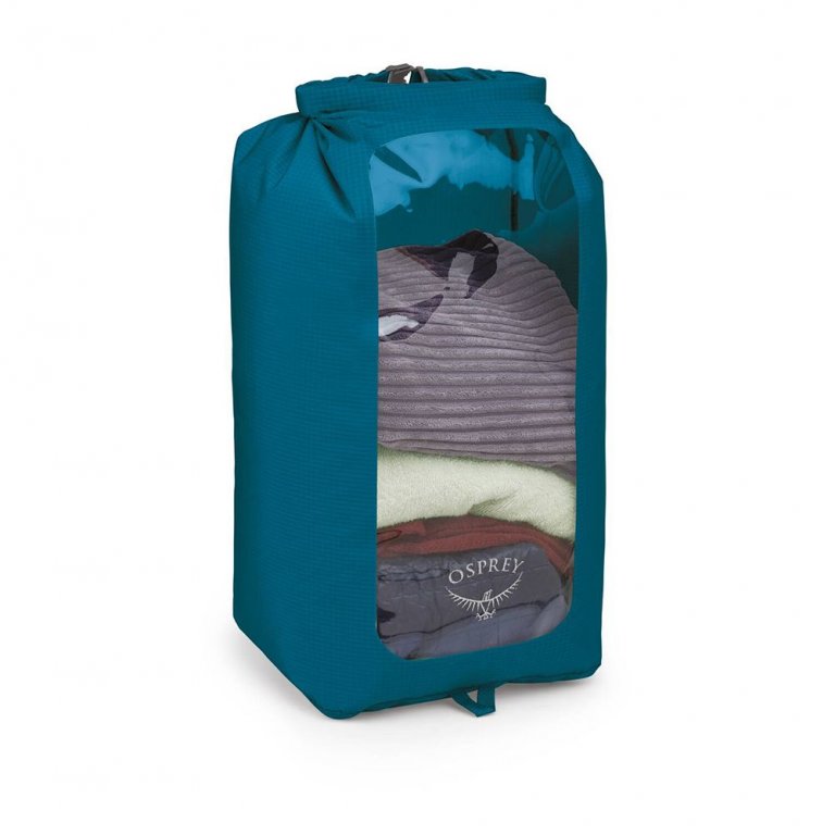 vak vodácký OSPREY Ultralight Dry Sack 20l window waterfront blue