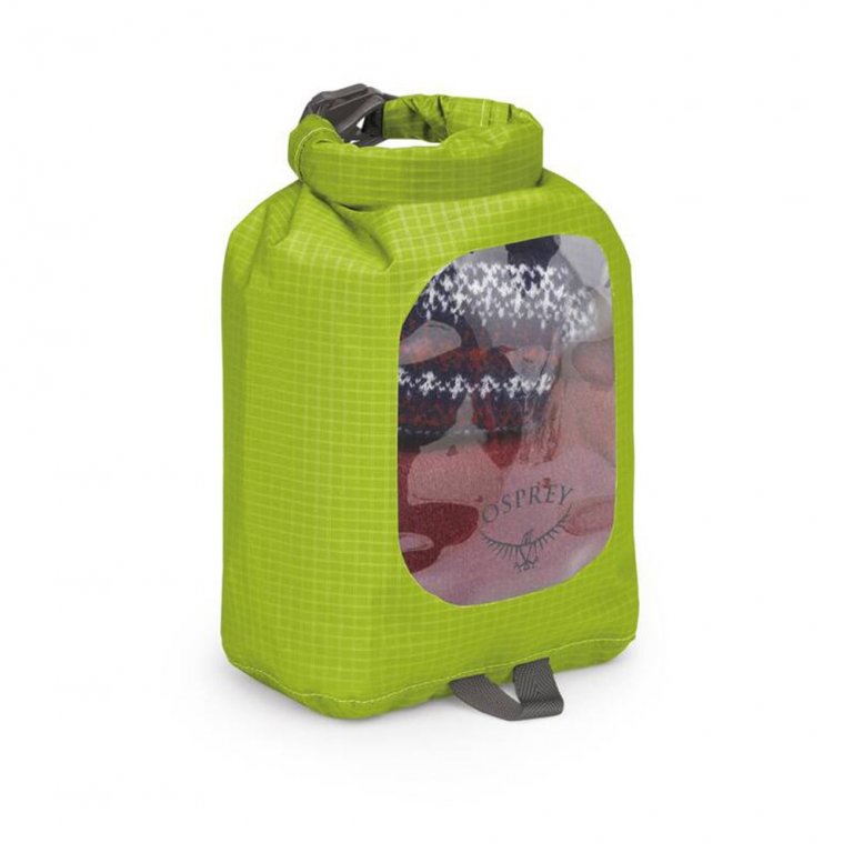 vak vodácký OSPREY Ultralight Dry Sack 3l window limon green