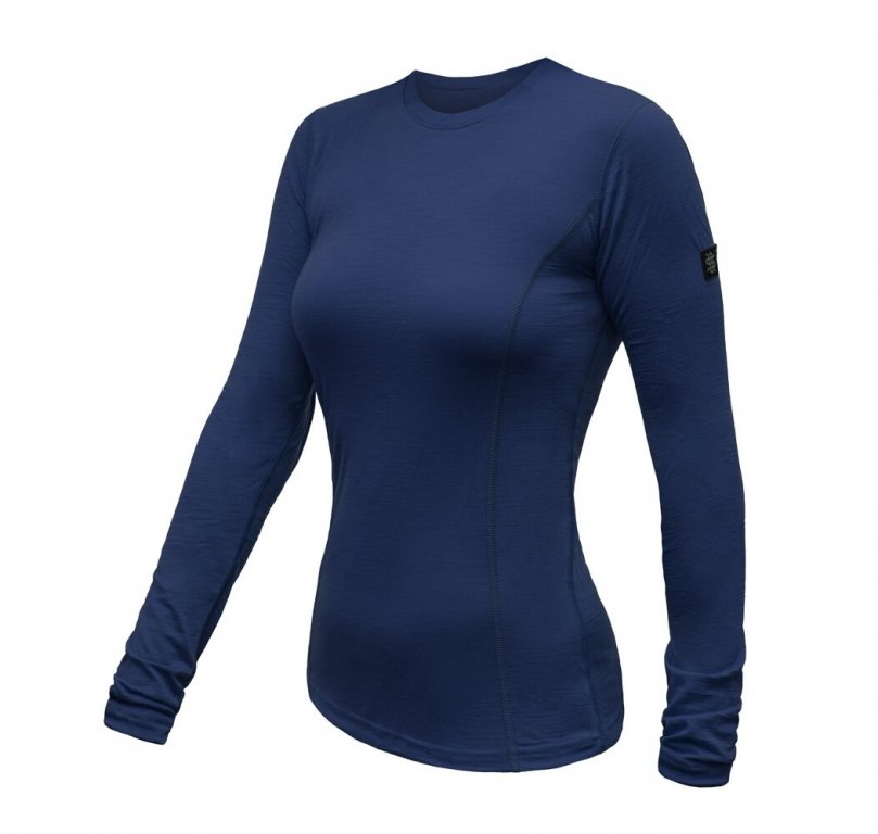 triko dlouhé dámské SENSOR MERINO ACTIVE tm. modré Velikost.: XL