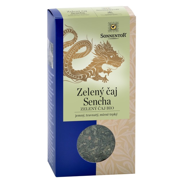 čaj zelený Sencha Sonnentor 70g sypaný
