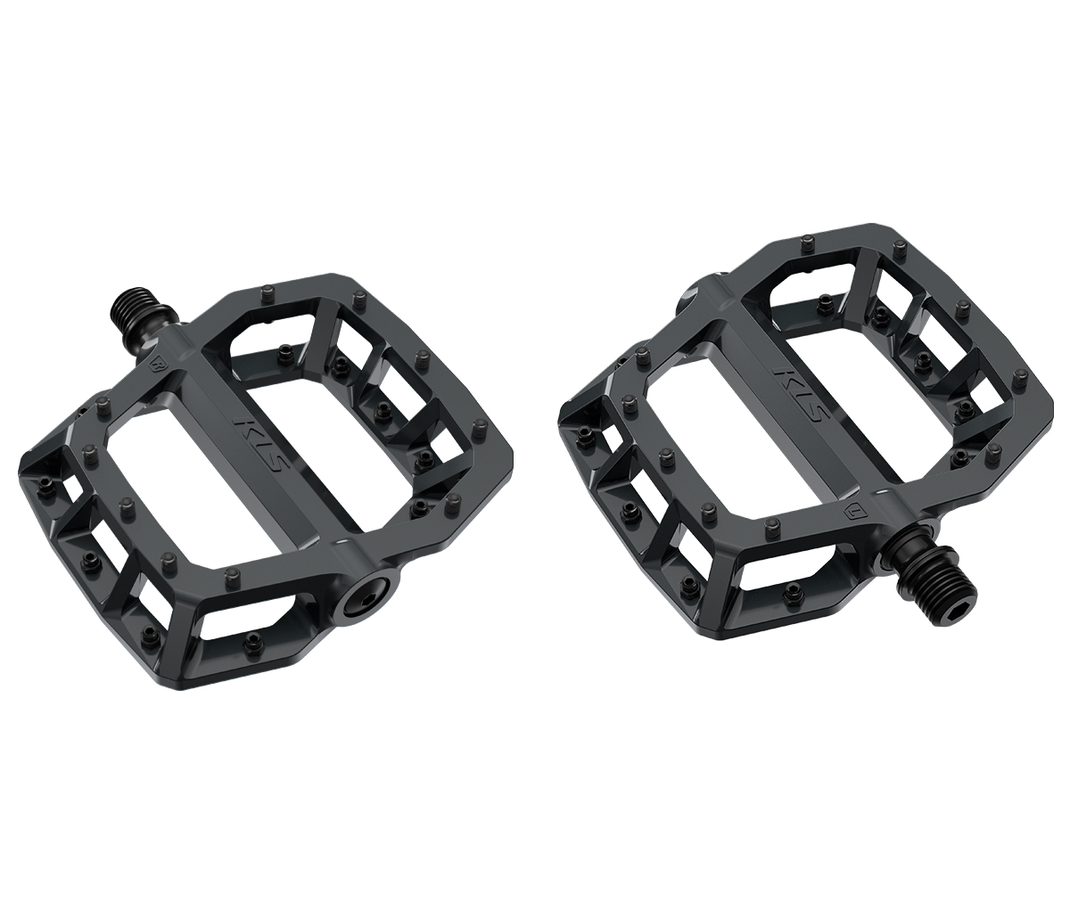 Kellys Bicycles KELLYS Pedál KLS FLAT 50 023 black Varianta: pedal-kls-flat-50-023-black
