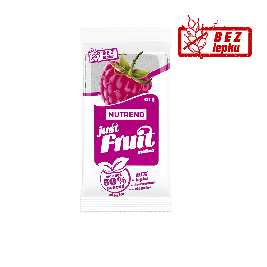 Nutrend tyčinka JUST FRUIT, 30g malina
