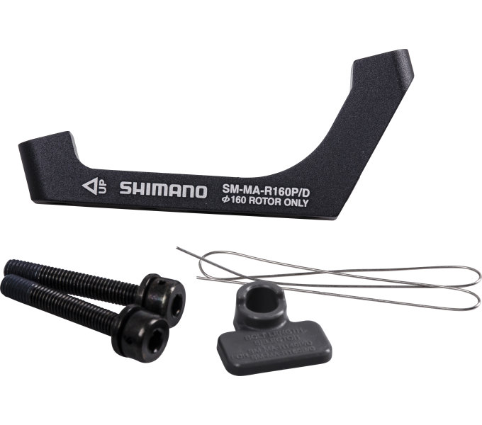 adaptér kotoučové brzdy Shimano zadní 160mm ploché upevnění original balení