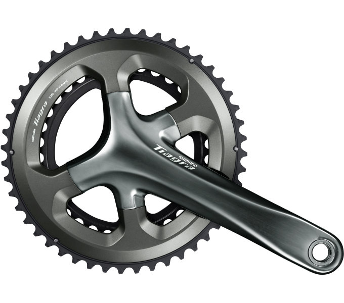 kliky Shimano Tiagra FC-4700 2x10 50/34z 172,5mm šedé original balení