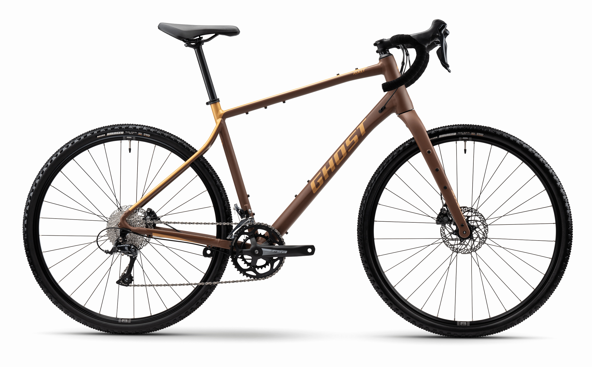 GHOST Asket AL Brown/Metallic Light Beige Matt Varianta: S