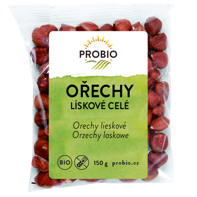 lískové ořechy celé PROBIO 150g exp.07/24