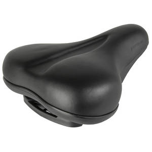 sedlo Ventura černé s elastomery