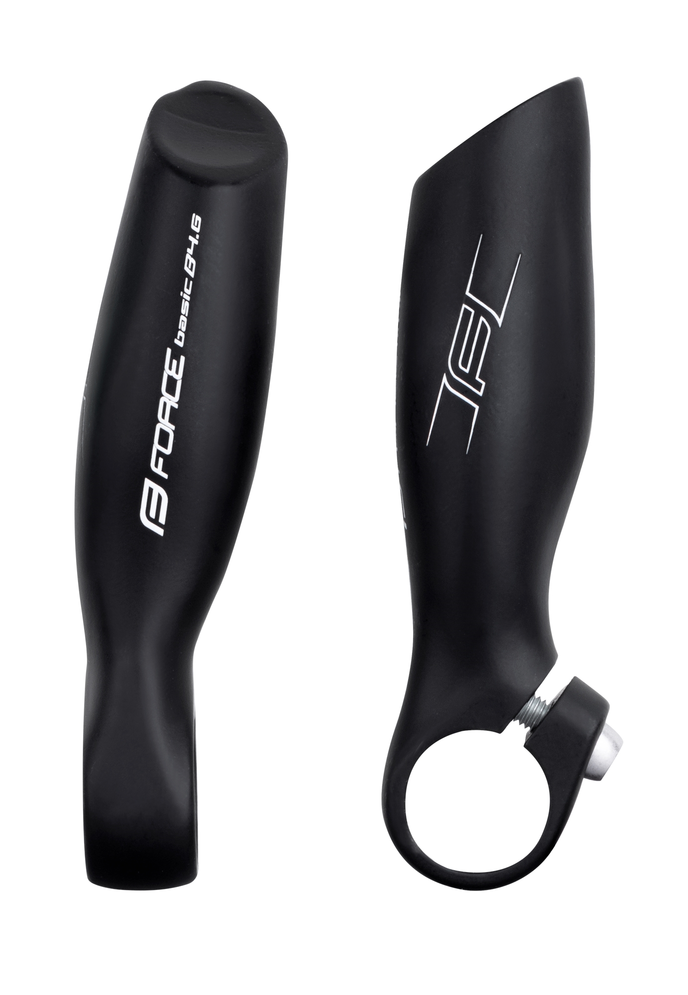 rohy FORCE B4.6 11,5 cm Al, černé matné