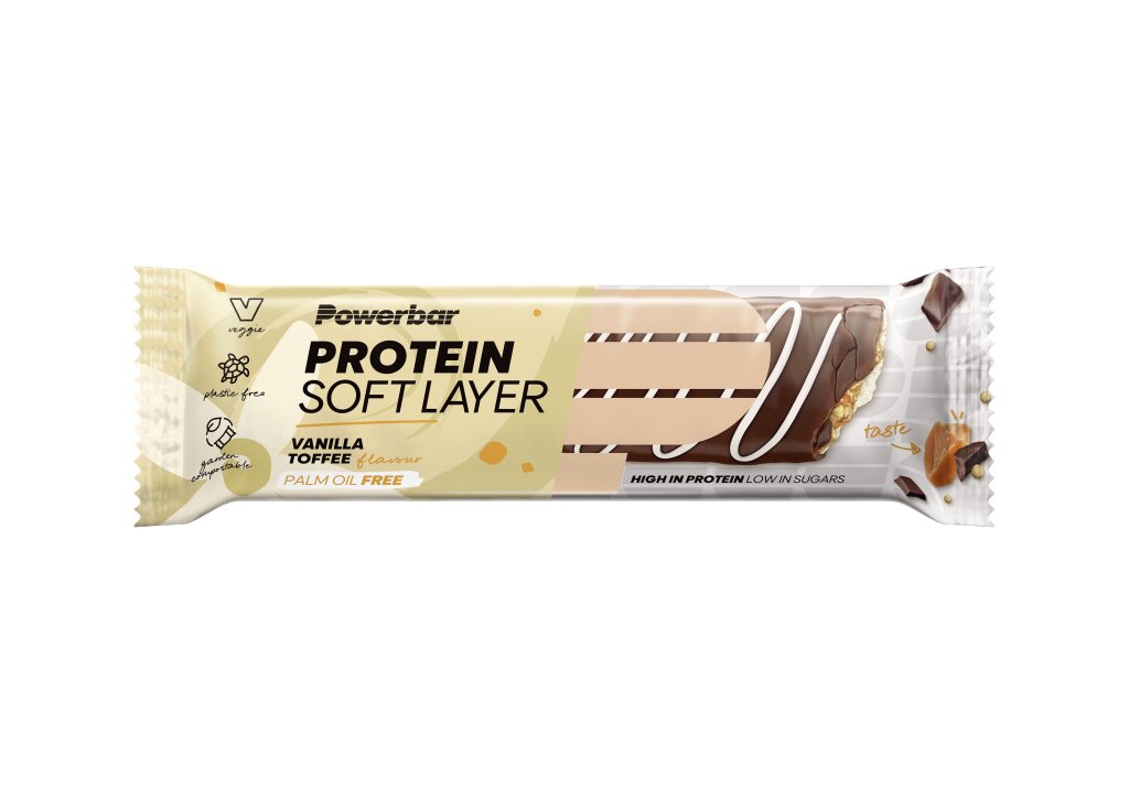 tyčinka PowerBar PROTEIN SOFT LAYER vanilka a karamel 40g