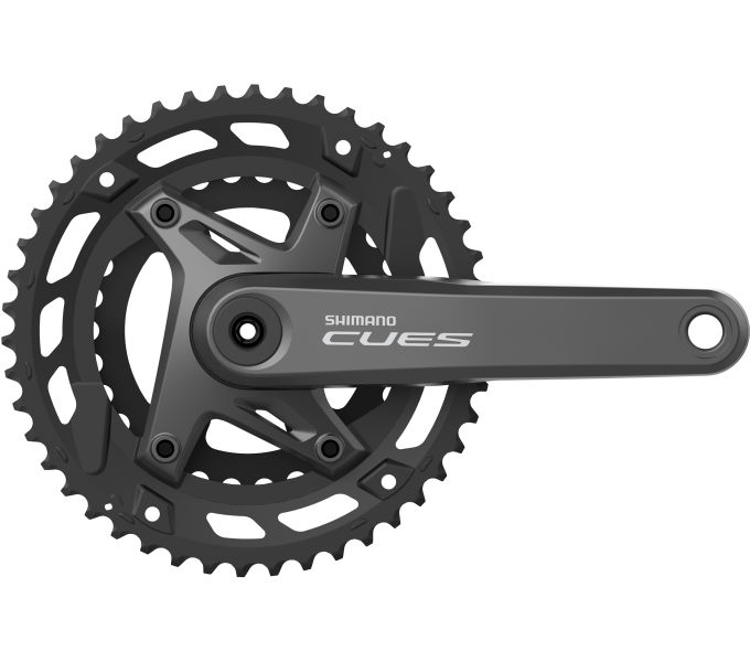 kliky Shimano CUES FC-U6000 2x9/10/11 46x30z 175mm černé bez krytu orig. balení