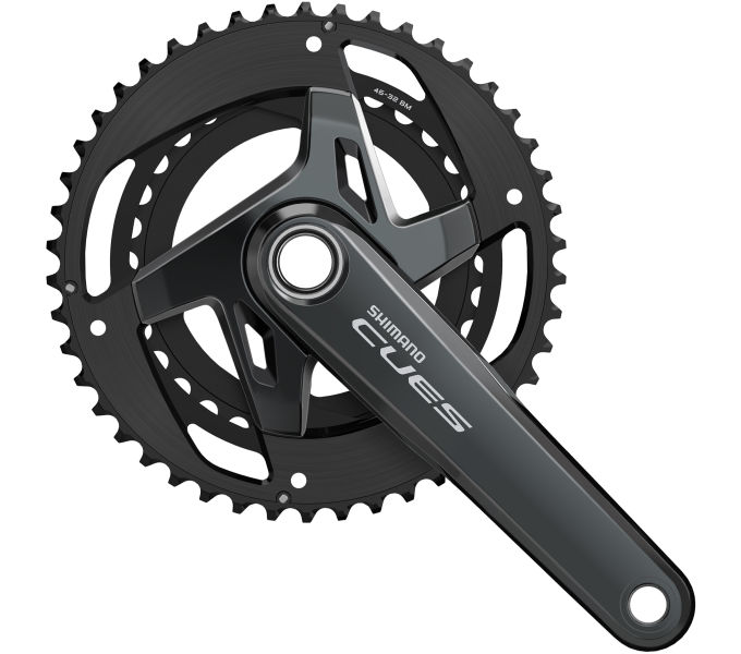 kliky Shimano CUES FC-U8000 2x11 46x32z 175mm černé original balení