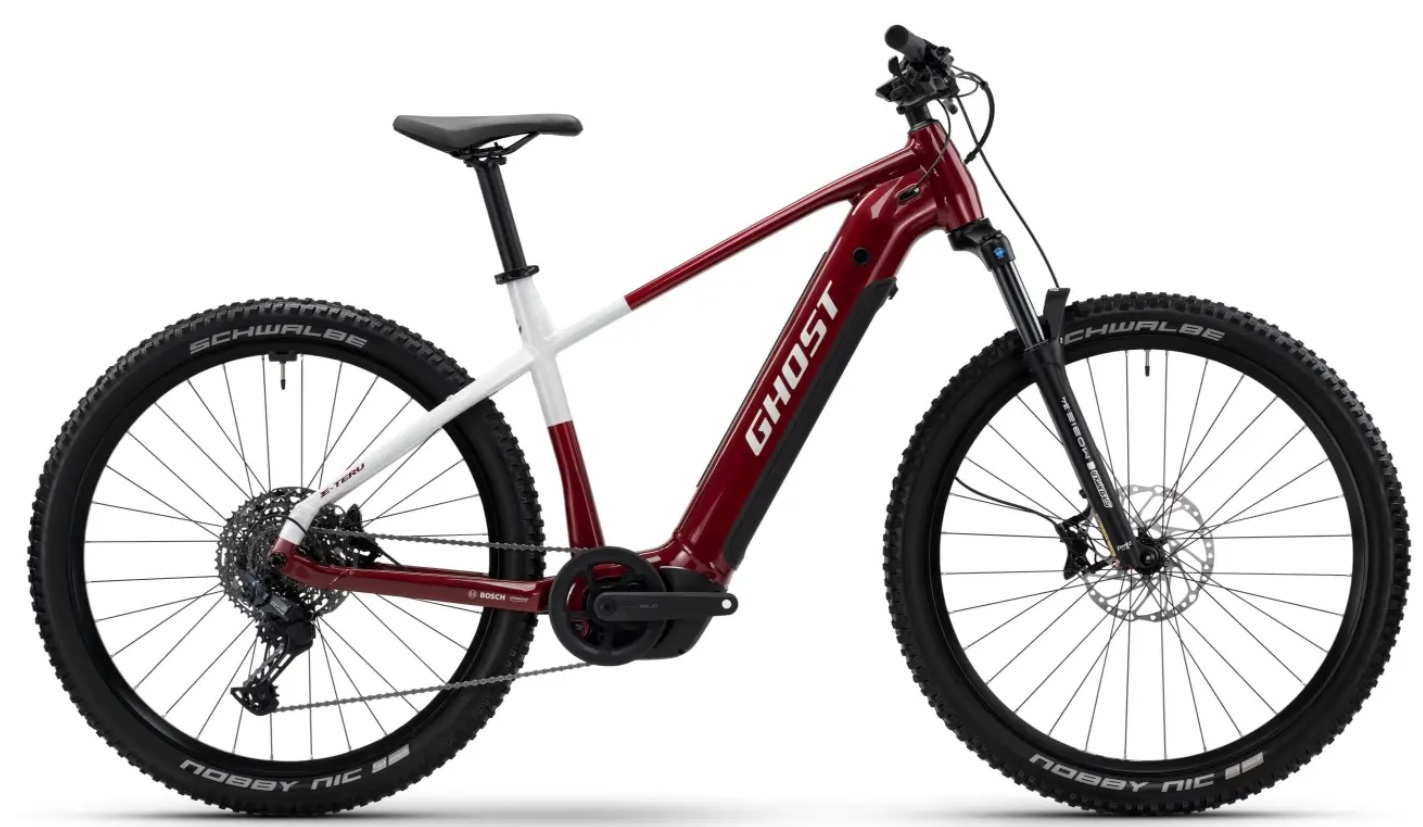 GHOST E-Teru Advanced Carbon Red/Chilly White Varianta: M
