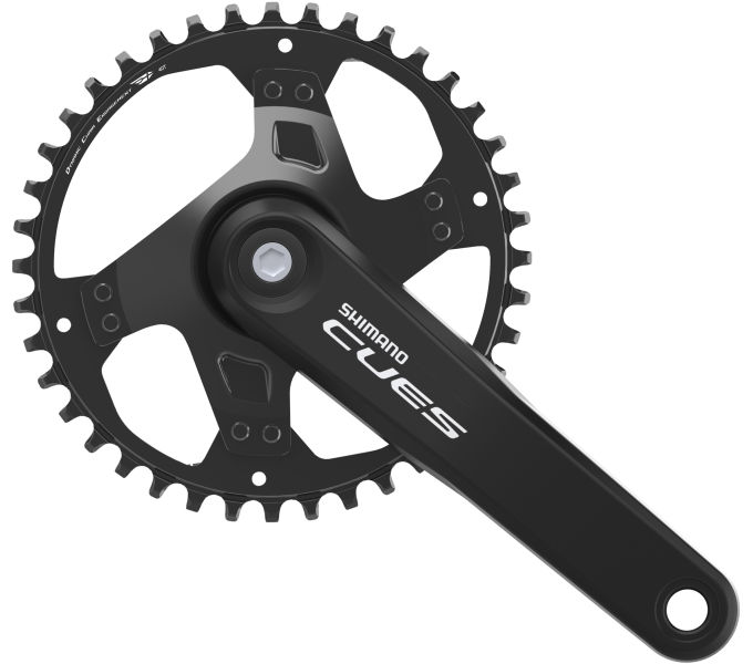 kliky Shimano CUES FC-U4000 1x9/10/11 40z 175mm černé original balení