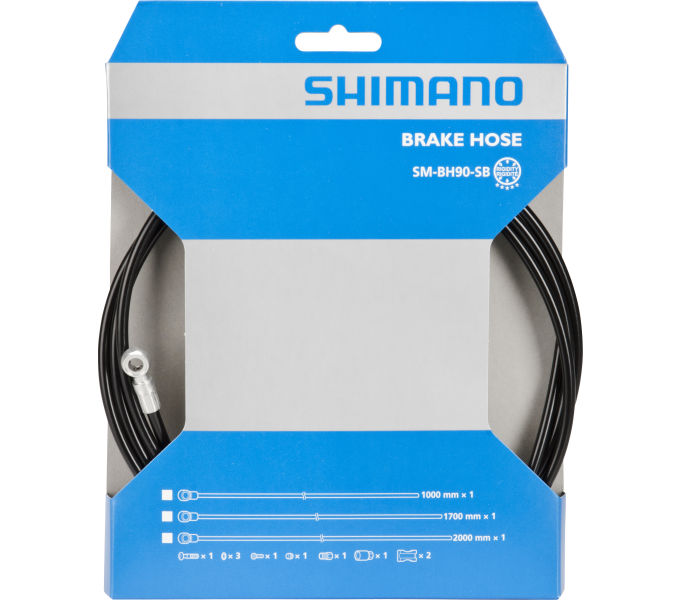 hadička hydraulických brzd Shimano SM-BH90-SB 2000mm XT-M785 černá original bale