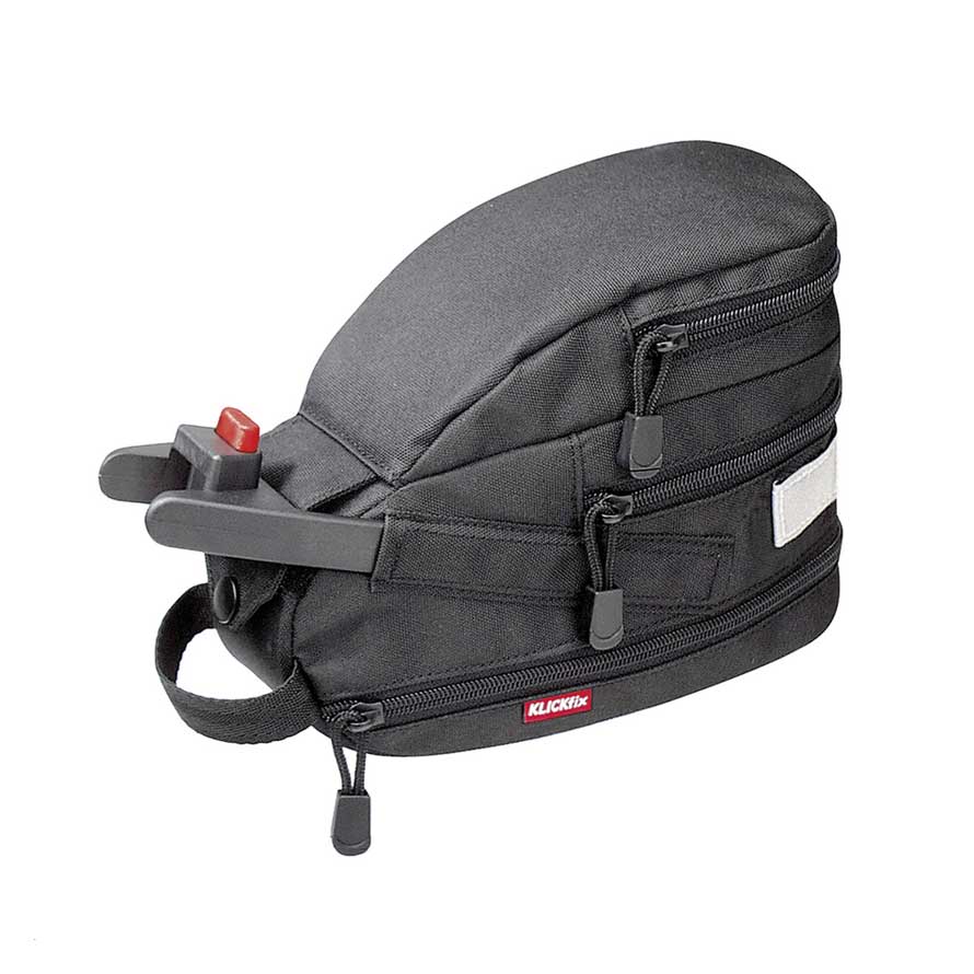 KLICKfix CONTOUR MINI podsedlová taška černá, Černá