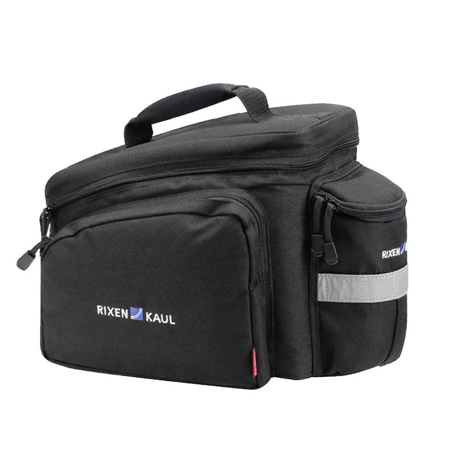 KLICKfix Brašna na zadní nosič RACKPACK 2 černá, Černá