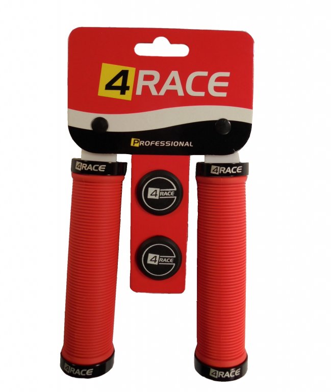 gripy 4RACE 2x Lock 130mm červené