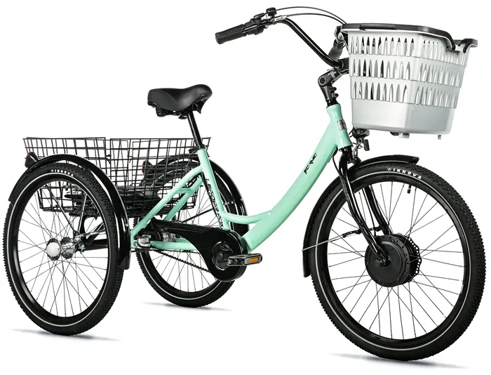 LEADER FOX BORMIO CARGO - TRICYCLE GREEN LIGHT