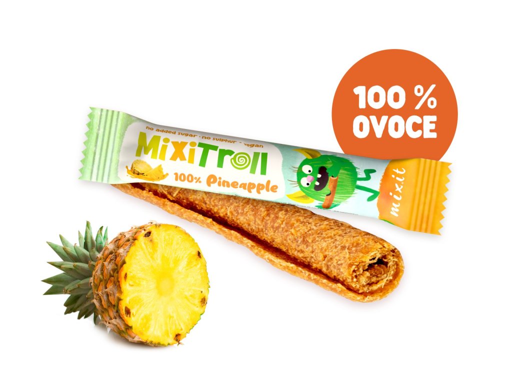 ovocná rolka MixiTroll - 100% ananas Mixit 20ks