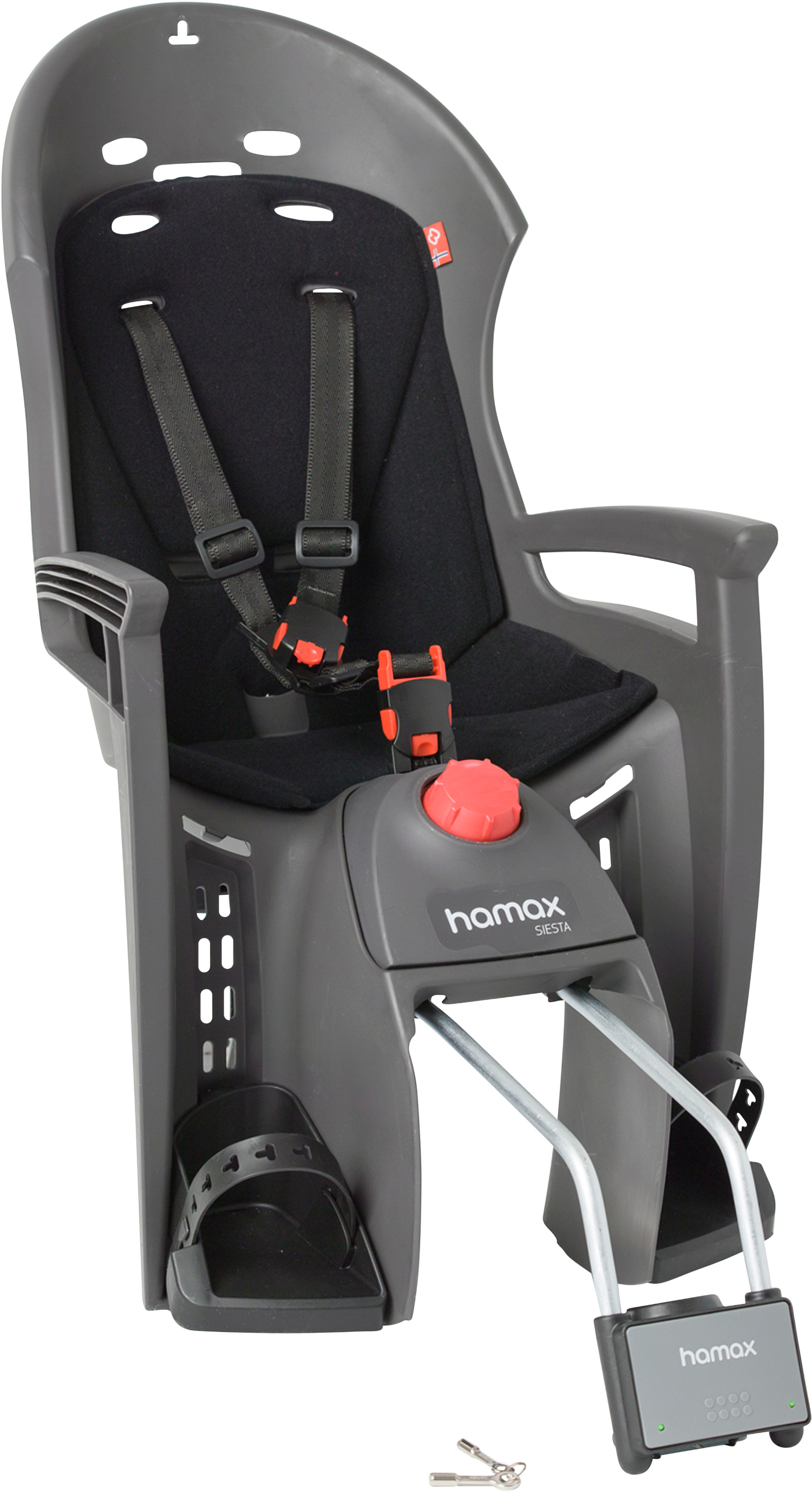 Dětská sedačka HAMAX Siesta Grey/Black