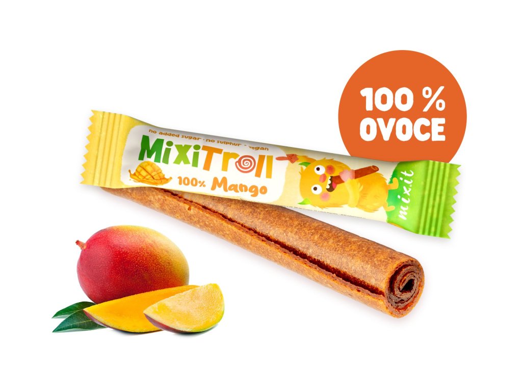 ovocná rolka MixiTroll - 100% mango Mixit 20g