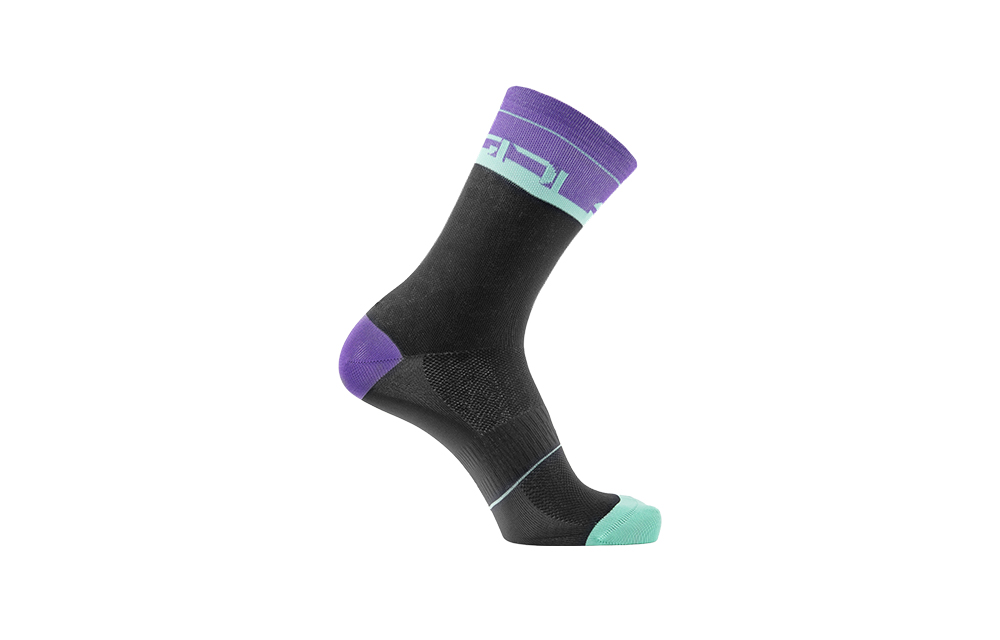 Ponožky SIDI Viator Socks Black/Violet Varianta: 44/46