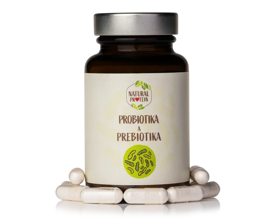 tablety NaturalProtein probiotika a prebiotika 60 tablet
