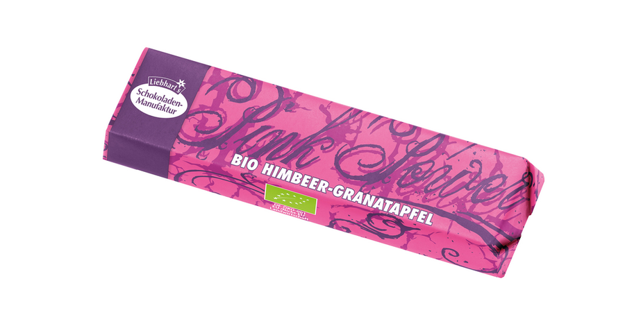 Liebhart´s tyčinka z bílé čokolády LIEBHART'S s malinami a gran. jablkem 35g exp. 11/25