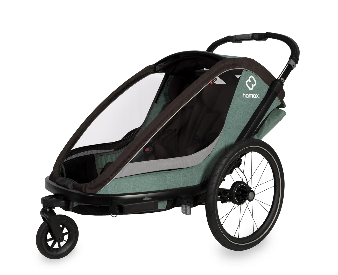 Dětský vozík HAMAX Cocoon ONE Green/Black