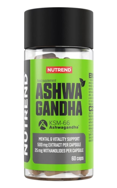 tablety Nutrend Ashwagandha 60kapslí