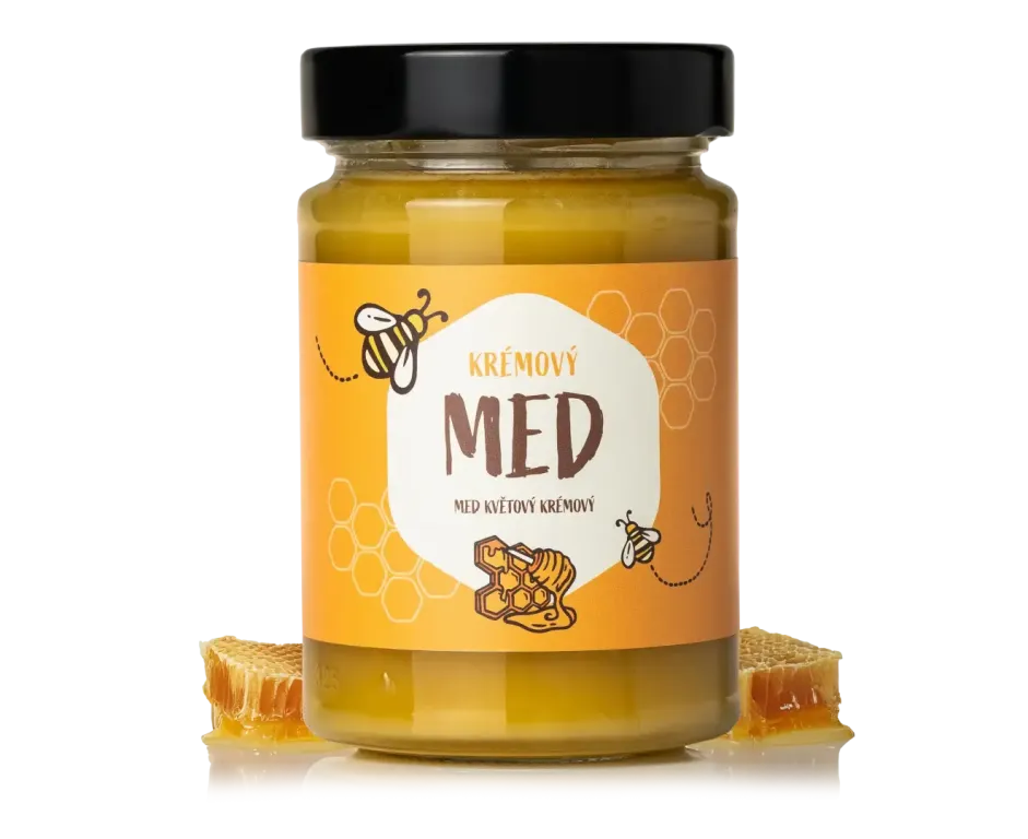 med krémový NaturalProtein 400g