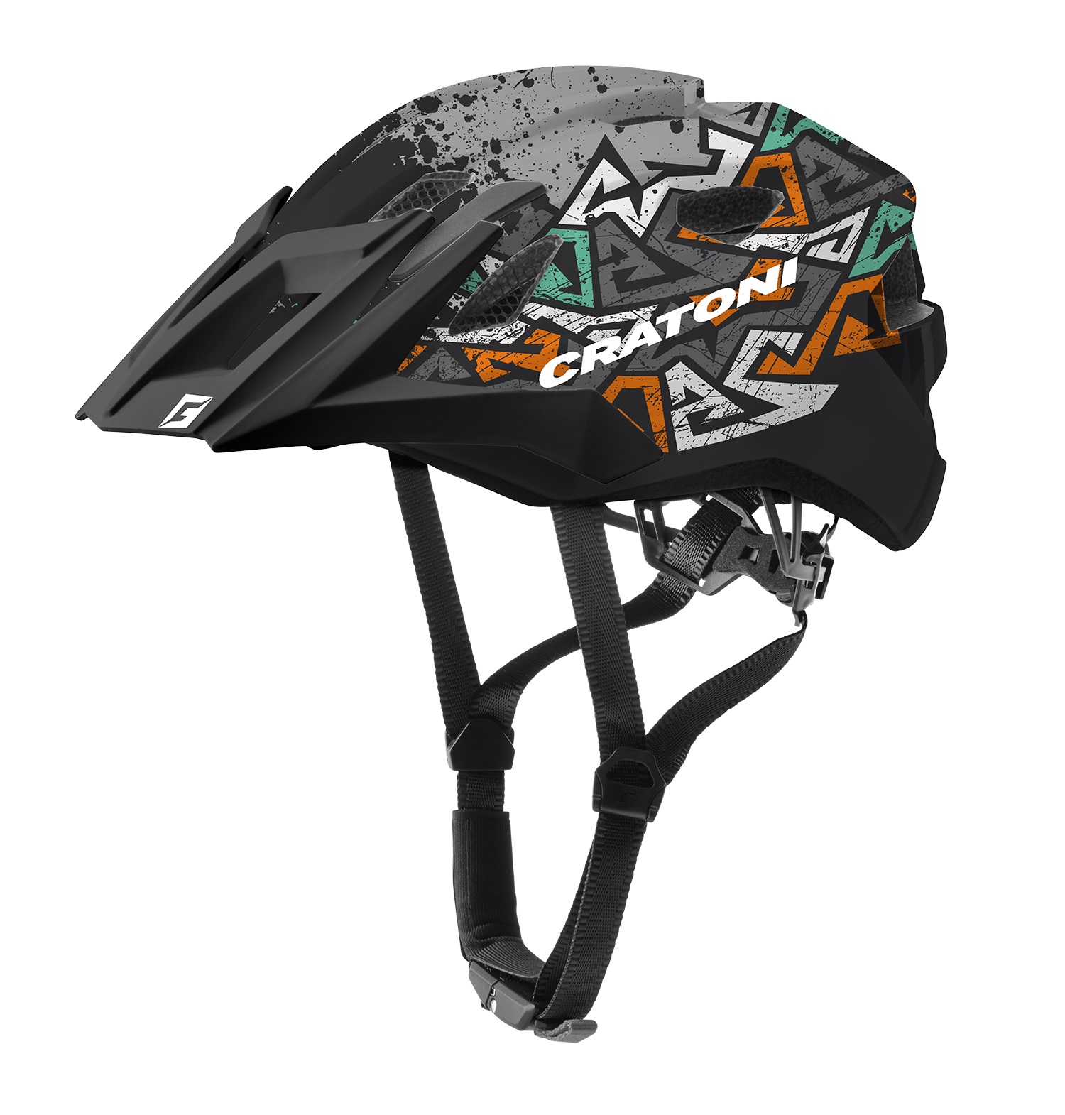 Dětská helma CRATONI AllRide Wild/Anthracite Matt