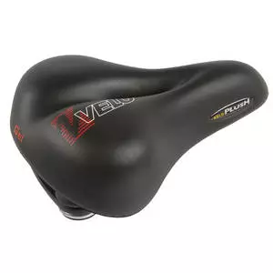 sedlo VELO Plush Elasto Gel 254x200mm černé