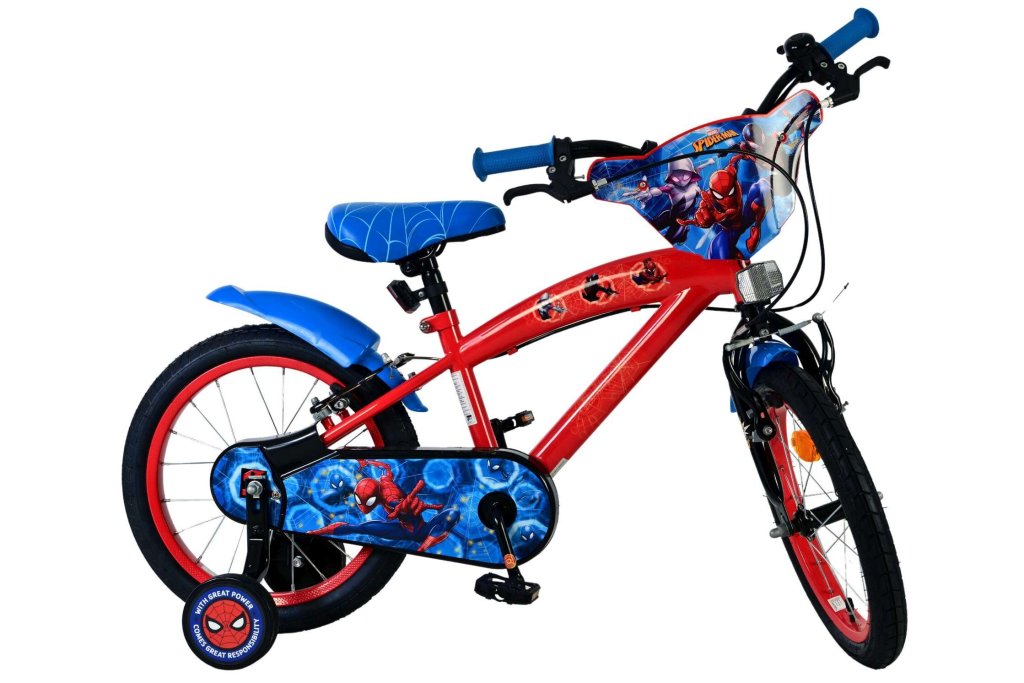 kolo 16" Volare Spiderman červené