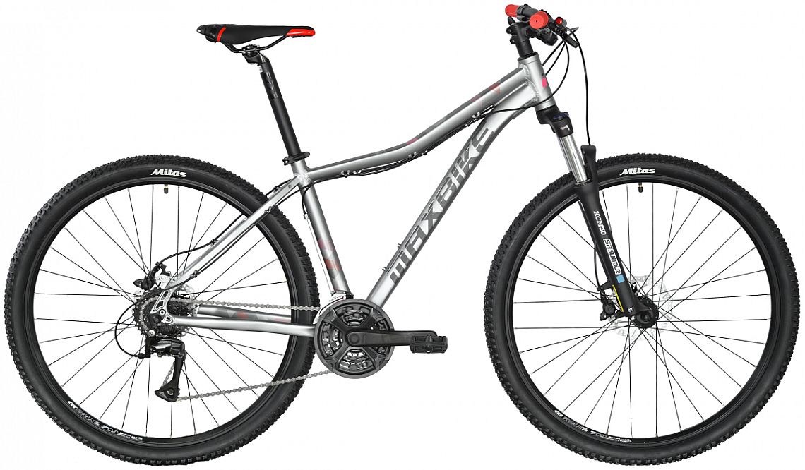 MAXBIKE APO LADY 29 šedé L