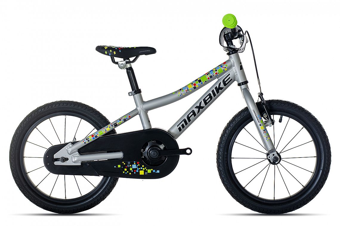 MAXBIKE KID 16 šedá