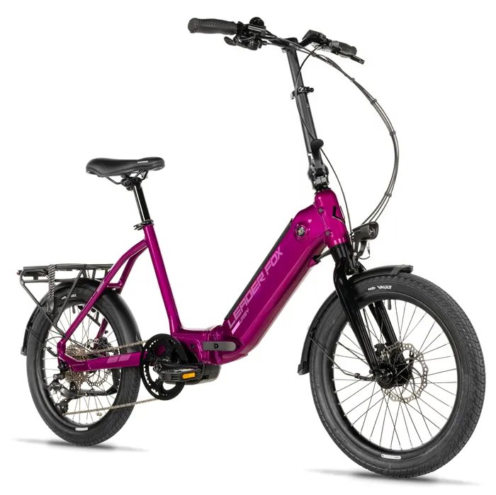 Leader Fox E-BIKE 20" URBY-3, VIOLET SHINY (FR5/M420)