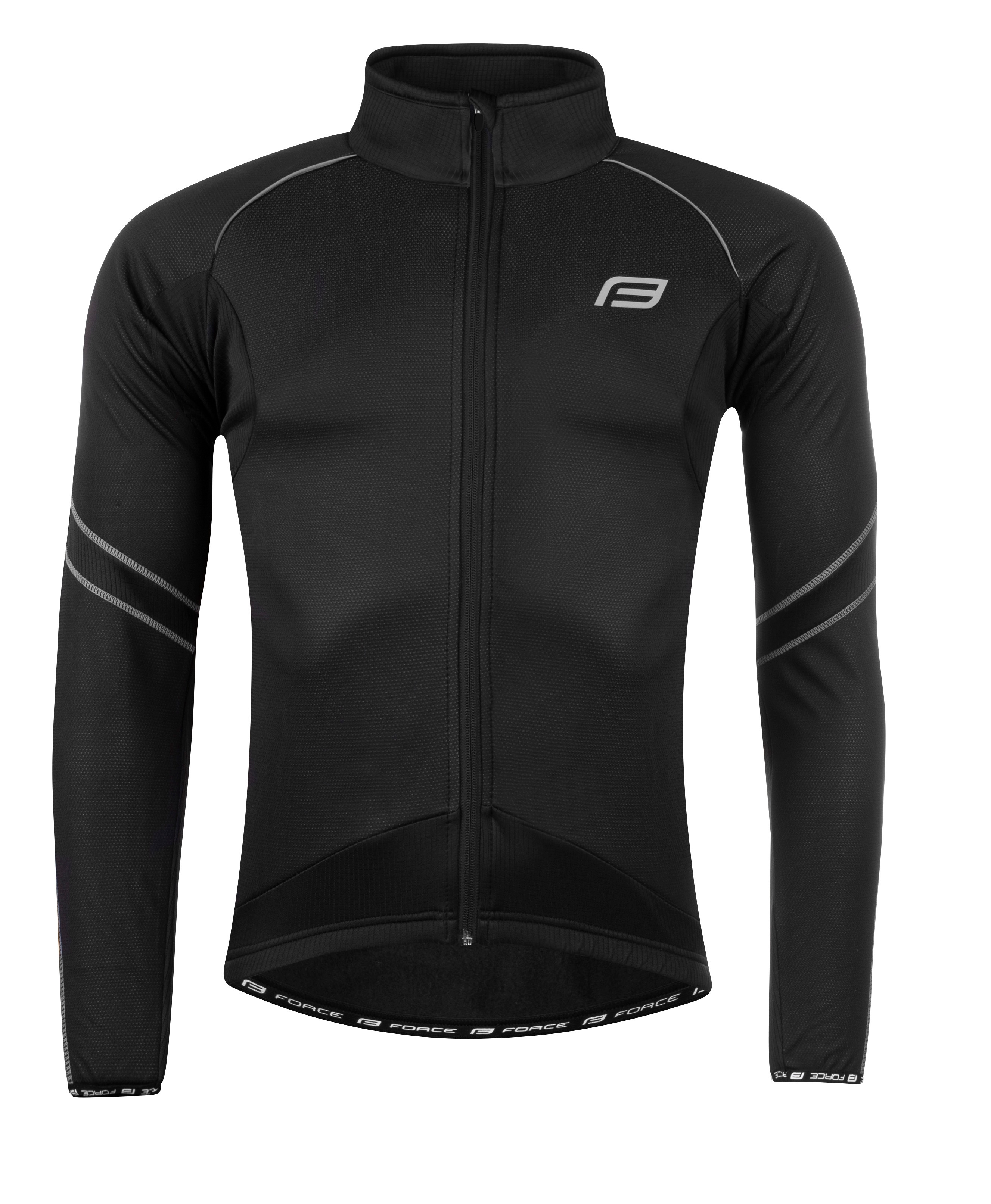 bunda FORCE X70 windster zimní, černá Varianta: L
