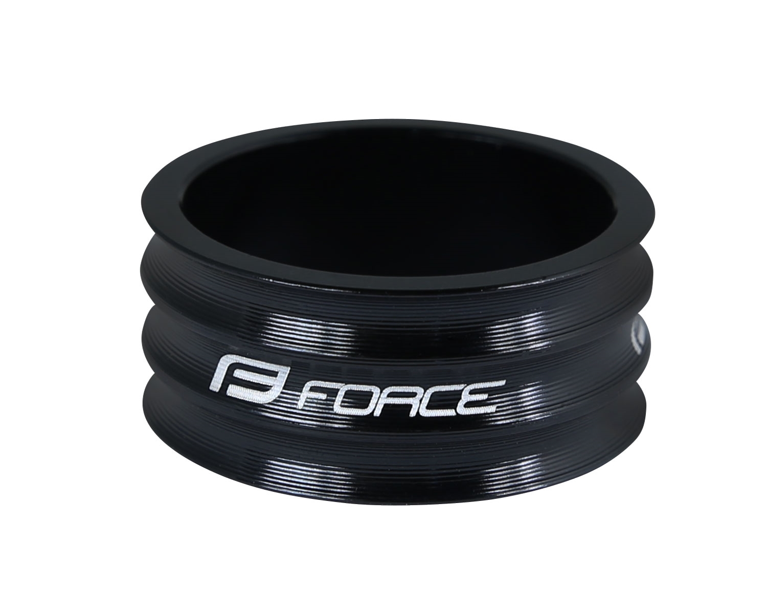 podložka FORCE 1 1/8" AHEAD 15 mm Al, černá